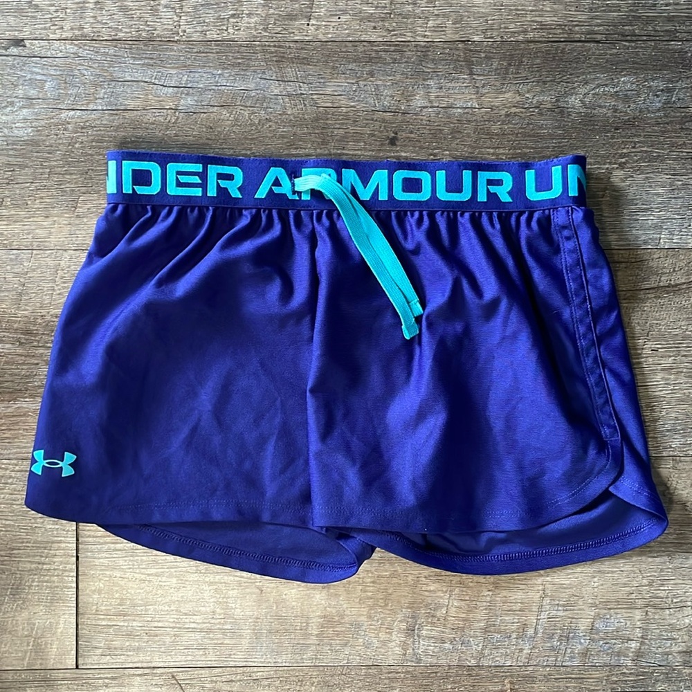 Under armour athletic running shorts